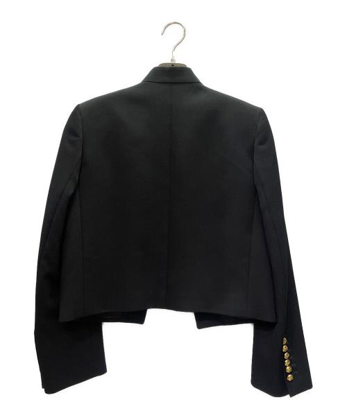 CELINE（セリーヌ）CELINE (セリーヌ) ダイアゴナルウール ミリタリージャケット//Diagonal Wool Military Jacket/2V34P092D ブラック サイズ:38の古着・服飾アイテム
