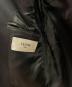 中古・古着 CELINE (セリーヌ) ダイアゴナルウール ミリタリージャケット//Diagonal Wool Military Jacket/2V34P092D ブラック サイズ:38：120000円