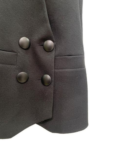 LOUIS VUITTON（ルイ ヴィトン）LOUIS VUITTON (ルイ ヴィトン) Double-Breasted Waistcoat Dress ダブルブレスト ウエストコートドレス/RW231BZX6FORO96 ブラック サイズ:34の古着・服飾アイテム