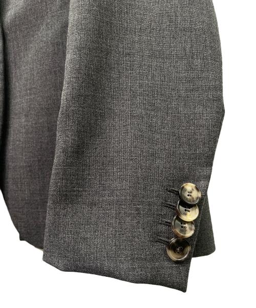 LOEWE（ロエベ）LOEWE (ロエベ) タイバックテーラードジャケット グレー サイズ:36の古着・服飾アイテム