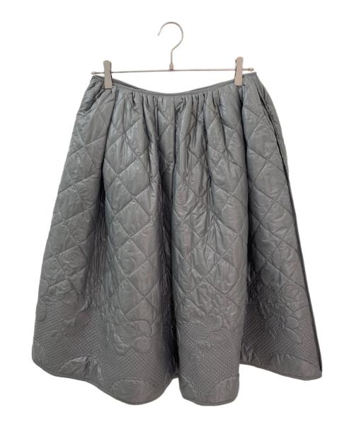 CECILIE BAHNSEN（セシリーバンセン）CECILIE BAHNSEN (セシリーバンセン) ナイロンスカート グレー サイズ:UK8の古着・服飾アイテム