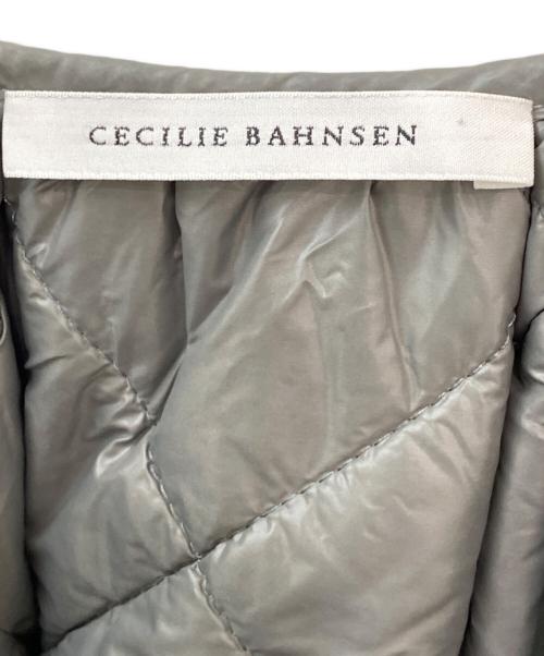 CECILIE BAHNSEN（セシリーバンセン）CECILIE BAHNSEN (セシリーバンセン) ナイロンスカート グレー サイズ:UK8の古着・服飾アイテム