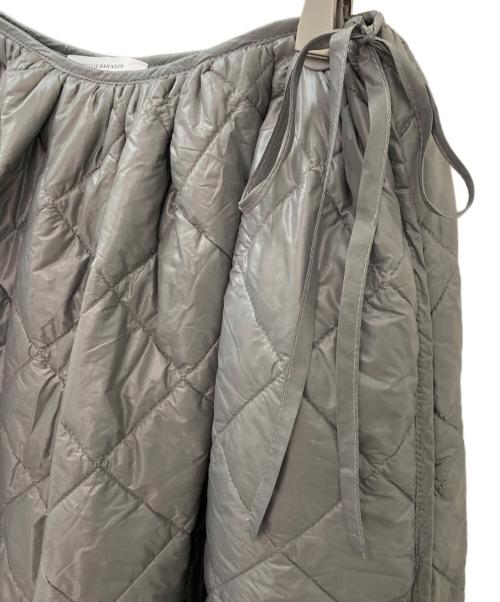 CECILIE BAHNSEN（セシリーバンセン）CECILIE BAHNSEN (セシリーバンセン) ナイロンスカート グレー サイズ:UK8の古着・服飾アイテム