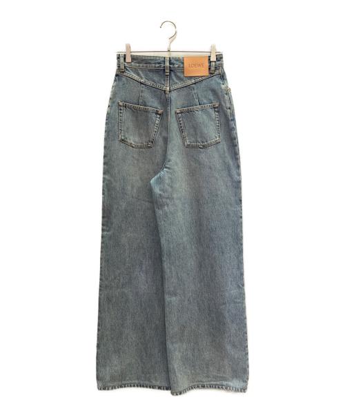 LOEWE（ロエベ）LOEWE (ロエベ) Anagram Cotton Denim Jeans アナグラム コットン デニムパンツ/ S359Y11X96 インディゴ サイズ:38の古着・服飾アイテム