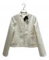 Dior（ディオール）の古着「Cropped Jacket/クロップド ジャケット/621V07A1761」｜ホワイト