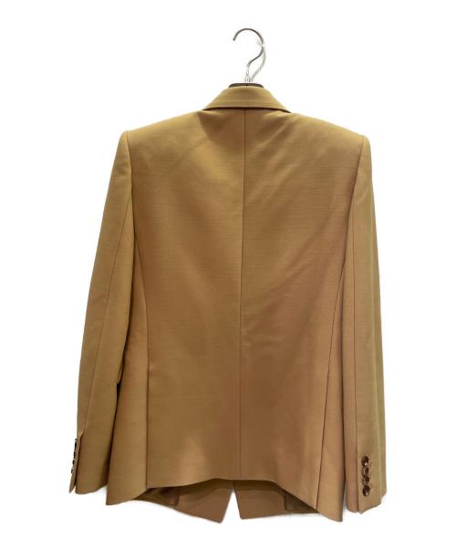 Chloe（クロエ）Chloe (クロエ) Wool Double-Breasted Tailored Jacket ウール ダブル テーラードジャケット キャメル サイズ:38の古着・服飾アイテム