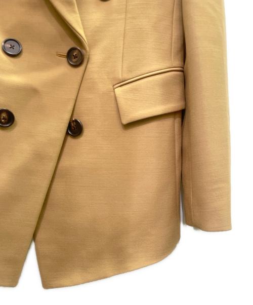 Chloe（クロエ）Chloe (クロエ) Wool Double-Breasted Tailored Jacket ウール ダブル テーラードジャケット キャメル サイズ:38の古着・服飾アイテム