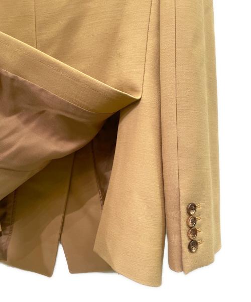 Chloe（クロエ）Chloe (クロエ) Wool Double-Breasted Tailored Jacket ウール ダブル テーラードジャケット キャメル サイズ:38の古着・服飾アイテム
