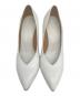 Maison Margiela (メゾンマルジェラ) Pointed-Toe Chunky Heel Pumps ポインテッドトゥチャンキーヒールパンプス/58WL0108 ホワイト サイズ:37：30000円