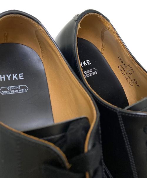 HYKE（ハイク）HYKE (ハイク) POINTED TOE OXFORD ブラック サイズ:6 1/2 Eの古着・服飾アイテム
