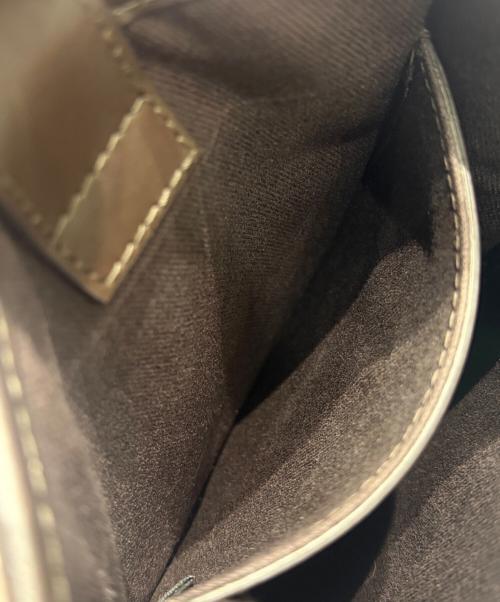 DOLCE & GABBANA（ドルチェ＆ガッバーナ）DOLCE & GABBANA (ドルチェ＆ガッバーナ) キャンバス スモール ショッピングバッグ ベージュ×ブラウンの古着・服飾アイテム