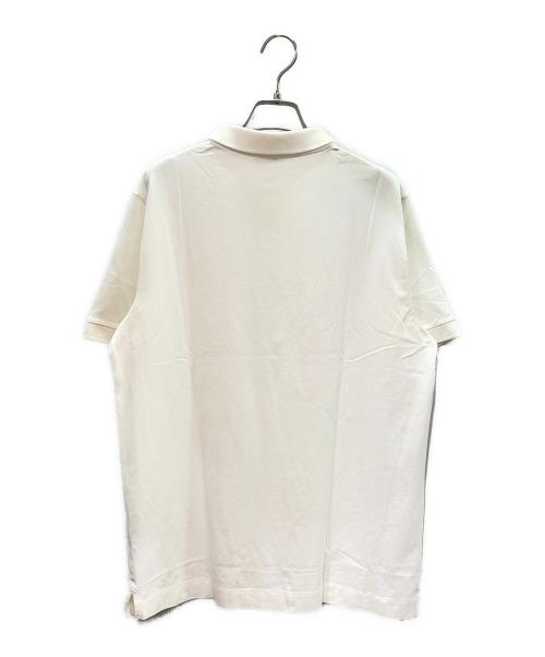 JIL SANDER+（ジルサンダープラス）JIL SANDER+ (ジルサンダープラス) Cotton Polo Shirt コットンポロシャツ アイボリー サイズ:Ｌの古着・服飾アイテム