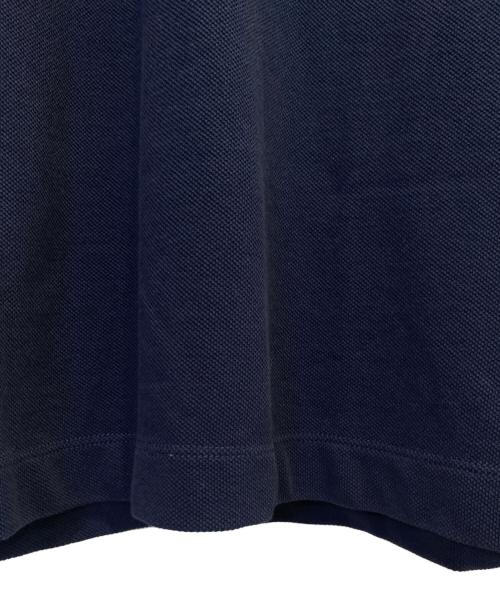 JIL SANDER（ジルサンダー）JIL SANDER (ジルサンダー) バック シグネチャーロゴ ニットポロ ネイビー サイズ:XLの古着・服飾アイテム