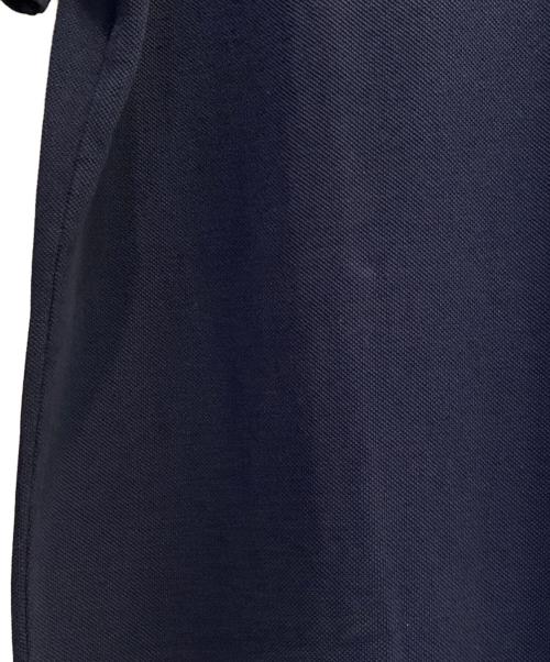 JIL SANDER（ジルサンダー）JIL SANDER (ジルサンダー) バック シグネチャーロゴ ニットポロ ネイビー サイズ:XLの古着・服飾アイテム