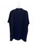 JIL SANDER (ジルサンダー) バック シグネチャーロゴ ニットポロ ネイビー サイズ:XL：15000円