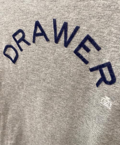 DRAWER（ドゥロワー）DRAWER (ドゥロワー) 半袖カットソー グレー サイズ:1の古着・服飾アイテム