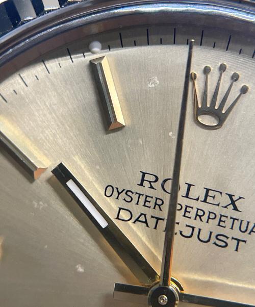 ROLEX（ロレックス）ROLEX (ロレックス) DATE JUST デイトジャスト コンビ Ref.16013 シャンパン文字盤 サイズ:36mm/19cmの古着・服飾アイテム