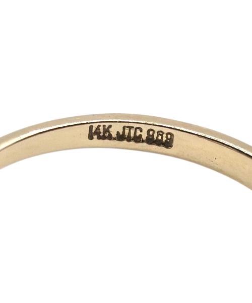 NO BRAND（ノーブランド）NO BRAND (ノーブランド) フラワーモチーフダイヤモンドリング/K14/2.7g サイズ:10号の古着・服飾アイテム
