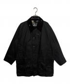 Barbourバブアー）の古着「BORDER WAXED COTTON」｜カーキ