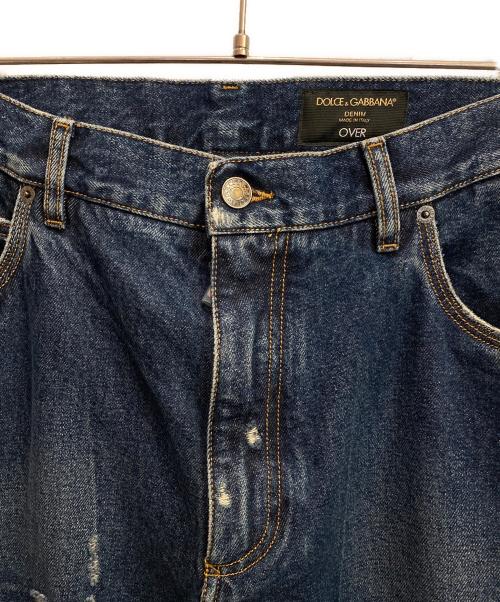 DOLCE & GABBANA（ドルチェ＆ガッバーナ）DOLCE & GABBANA (ドルチェ＆ガッバーナ) デニムパンツ インディゴ サイズ:Lの古着・服飾アイテム