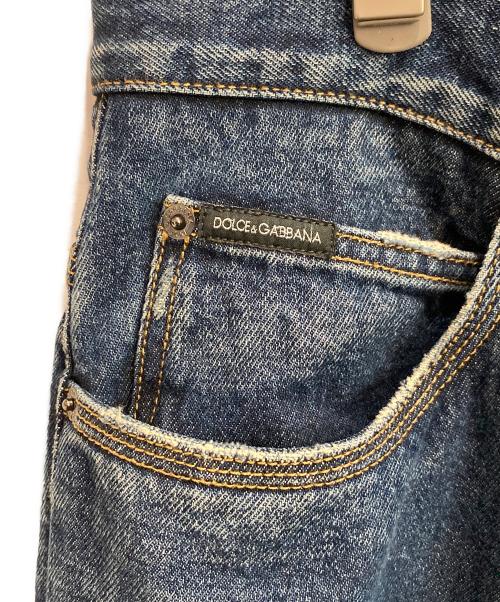 DOLCE & GABBANA（ドルチェ＆ガッバーナ）DOLCE & GABBANA (ドルチェ＆ガッバーナ) デニムパンツ インディゴ サイズ:Lの古着・服飾アイテム