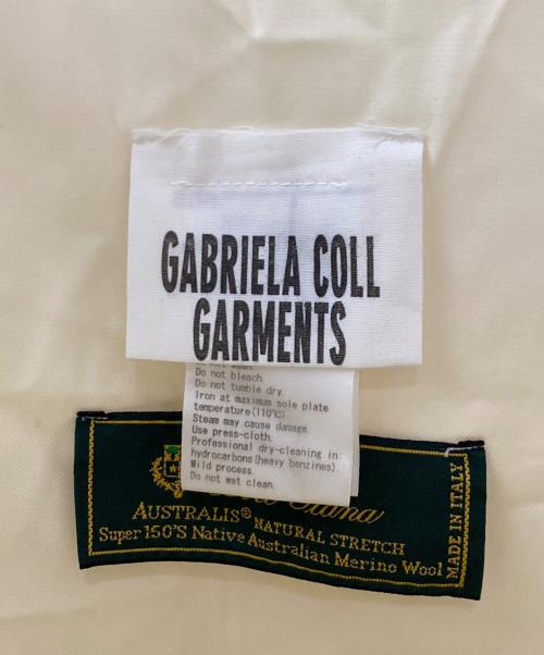gabriela coll garments（ガブリエラコールガーメンツ）gabriela coll garments (ガブリエラコールガーメンツ) LORO PIANA (ロロピアーナ) ビスチェ アイボリー サイズ:1の古着・服飾アイテム
