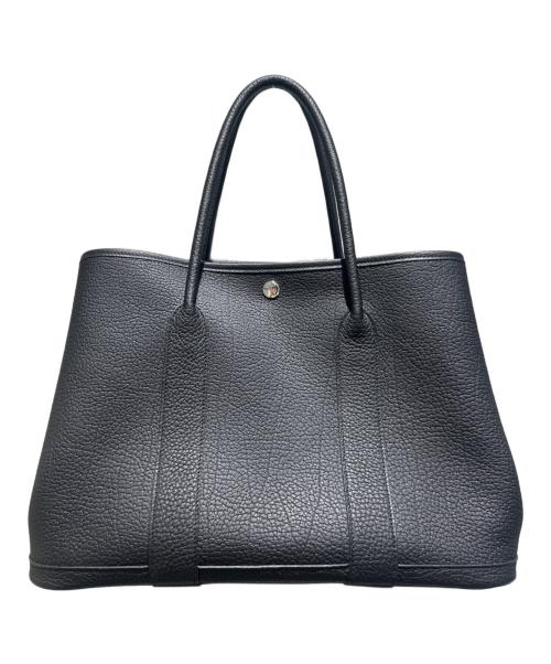 HERMES（エルメス）HERMES (エルメス) ガーデンパーティー PM/Garden-PartyPM/シルバー金具/W刻印 ノワール サイズ:PM 未使用品の古着・服飾アイテム