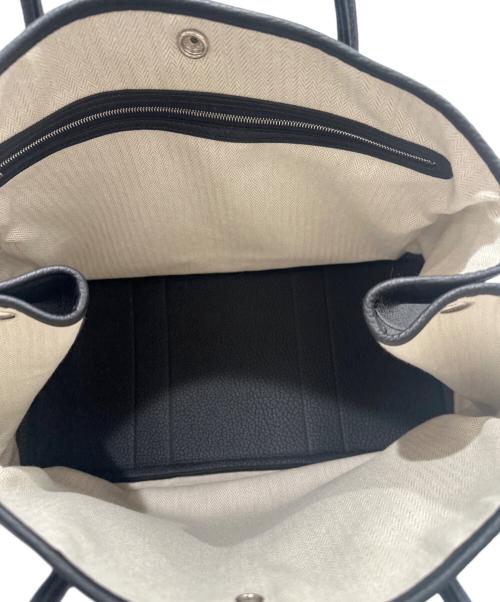 HERMES（エルメス）HERMES (エルメス) ガーデンパーティー PM/Garden-PartyPM/シルバー金具/W刻印 ノワール サイズ:PM 未使用品の古着・服飾アイテム