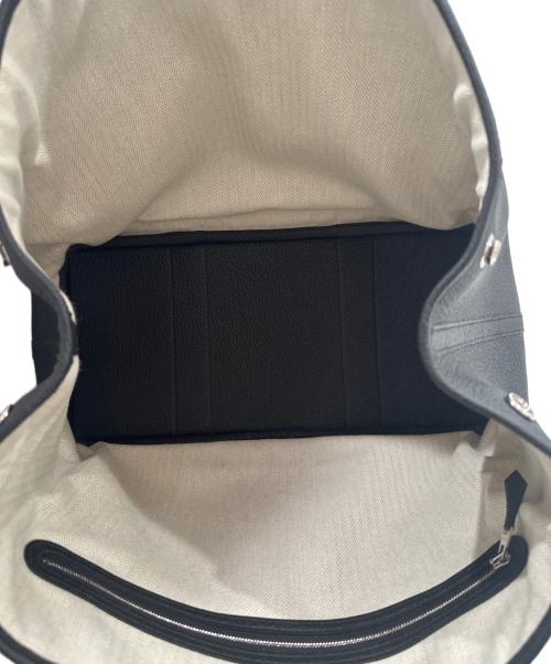 HERMES（エルメス）HERMES (エルメス) ガーデンパーティー PM/Garden-PartyPM/シルバー金具/W刻印 ノワール サイズ:PM 未使用品の古着・服飾アイテム