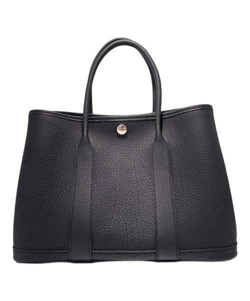 HERMES（エルメス）HERMES (エルメス) ガーデンパーティTPM/Garden party TPM/ハンドバッグ ブラックノワール サイズ:TPMの古着・服飾アイテム