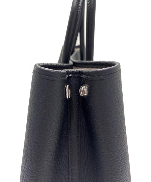 HERMES（エルメス）HERMES (エルメス) ガーデンパーティTPM/Garden party TPM/ハンドバッグ ブラックノワール サイズ:TPMの古着・服飾アイテム