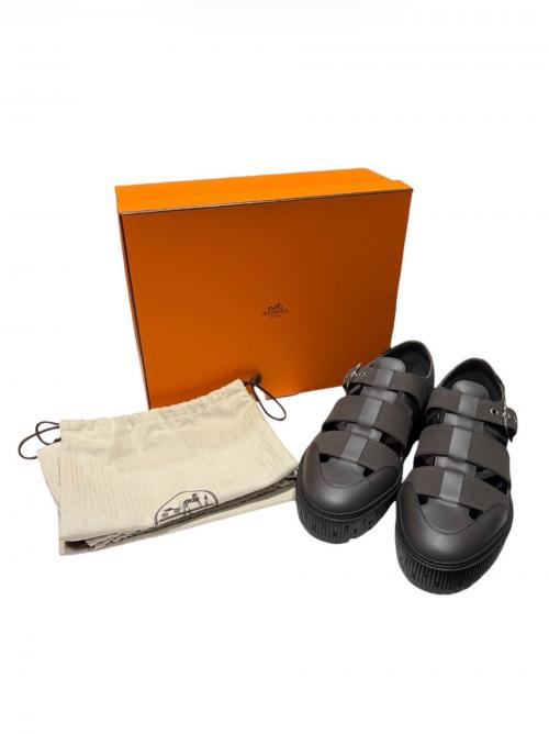 HERMES（エルメス）HERMES (エルメス) イテムサンダル グレー サイズ:44 未使用品の古着・服飾アイテム