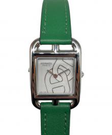 HERMES（エルメス）の古着「Cape Cod PM Watch ケープコッドPM Ref:CC1.310 ホワイト文字盤」