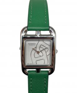 HERMES（エルメス）の古着「Cape Cod PM Watch ケープコッドPM Ref:CC1.310 ホワイト文字盤」