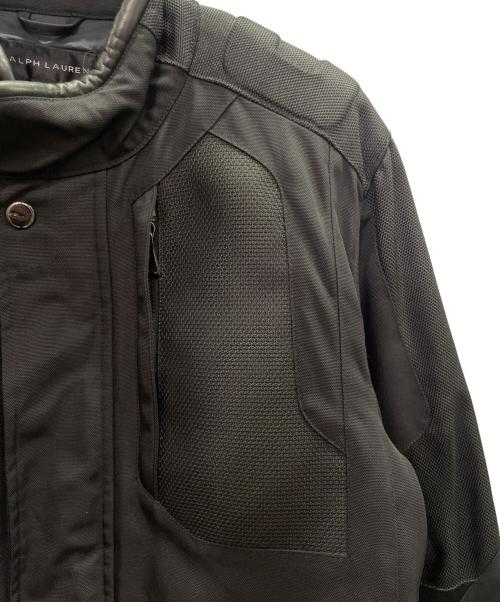 RALPH LAUREN BlackLabel（ラルフローレンブラックレーベル）RALPH LAUREN BlackLabel (ラルフローレンブラックレーベル) モーターサイクルジャケット ブラック サイズ:Mの古着・服飾アイテム