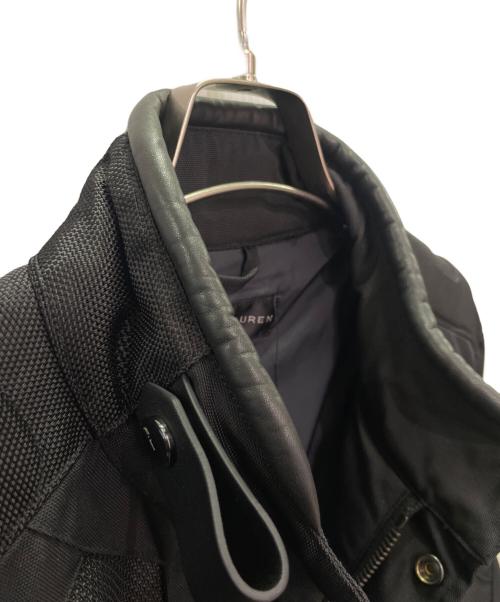 RALPH LAUREN BlackLabel（ラルフローレンブラックレーベル）RALPH LAUREN BlackLabel (ラルフローレンブラックレーベル) モーターサイクルジャケット ブラック サイズ:Mの古着・服飾アイテム