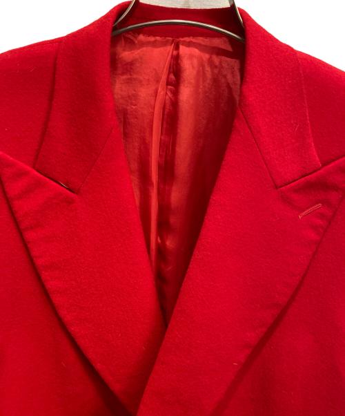 BOTTEGA VENETA（ボッテガベネタ）BOTTEGA VENETA (ボッテガベネタ) ダブルジャケット レッド サイズ:48の古着・服飾アイテム