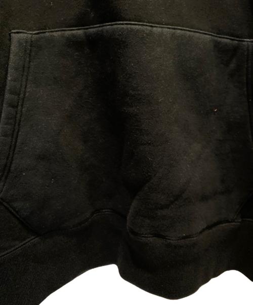 A BATHING APE（アベイシングエイプ）A BATHING APE (アベイシングエイプ) black market COMME des GARCONS (ブラックマーケットコムデギャルソン) ブラックマーケット シャーク プルオーバー フーディ ブラック サイズ:2XLの古着・服飾アイテム