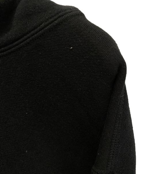 A BATHING APE（アベイシングエイプ）A BATHING APE (アベイシングエイプ) black market COMME des GARCONS (ブラックマーケットコムデギャルソン) ブラックマーケット シャーク プルオーバー フーディ ブラック サイズ:2XLの古着・服飾アイテム
