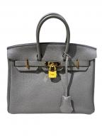 HERMESエルメス）の古着「Birkin 25 バーキン 25/トゴ/Y刻印：2020年製造/ゴールド金具」｜グレー系
