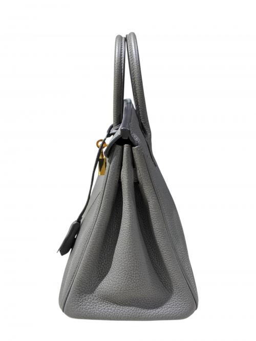 HERMES（エルメス）HERMES (エルメス) Birkin 25 バーキン 25/トゴ/Y刻印：2020年製造/ゴールド金具 グレー系 サイズ:25の古着・服飾アイテム