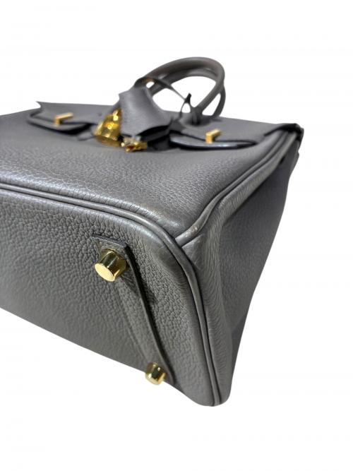 HERMES（エルメス）HERMES (エルメス) Birkin 25 バーキン 25/トゴ/Y刻印：2020年製造/ゴールド金具 グレー系 サイズ:25の古着・服飾アイテム