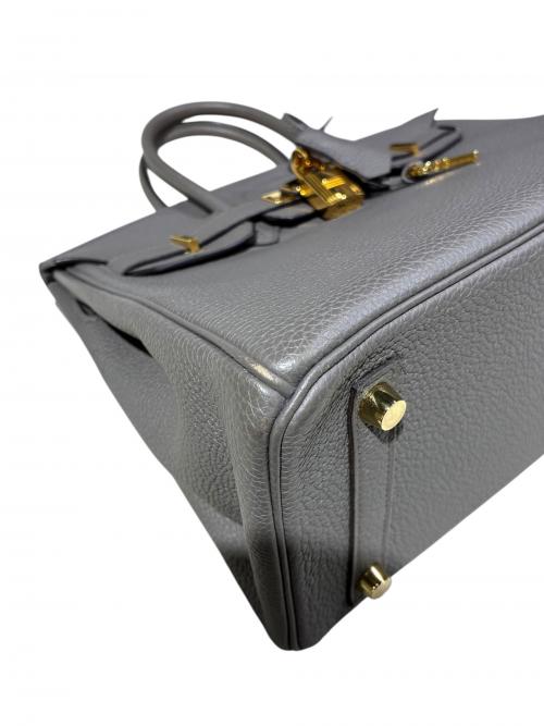 HERMES（エルメス）HERMES (エルメス) Birkin 25 バーキン 25/トゴ/Y刻印：2020年製造/ゴールド金具 グレー系 サイズ:25の古着・服飾アイテム