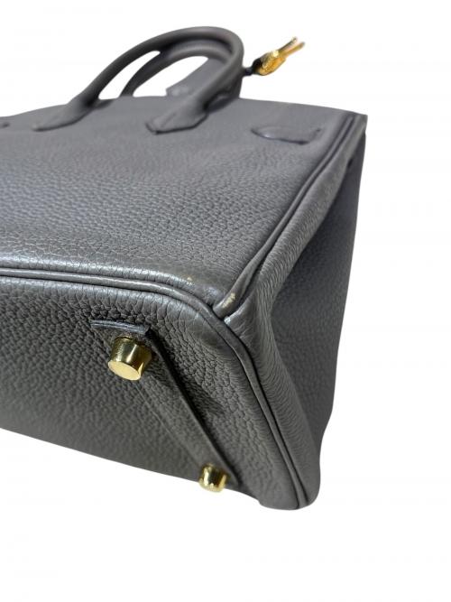 HERMES（エルメス）HERMES (エルメス) Birkin 25 バーキン 25/トゴ/Y刻印：2020年製造/ゴールド金具 グレー系 サイズ:25の古着・服飾アイテム
