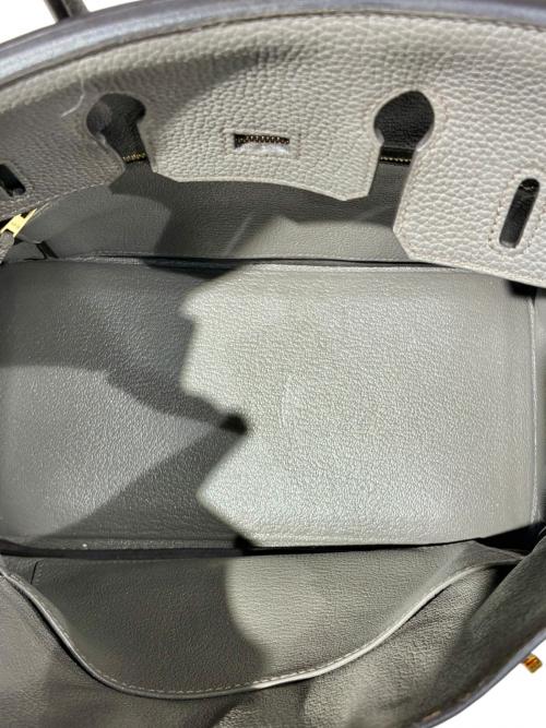 HERMES（エルメス）HERMES (エルメス) Birkin 25 バーキン 25/トゴ/Y刻印：2020年製造/ゴールド金具 グレー系 サイズ:25の古着・服飾アイテム