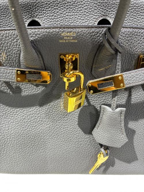HERMES（エルメス）HERMES (エルメス) Birkin 25 バーキン 25/トゴ/Y刻印：2020年製造/ゴールド金具 グレー系 サイズ:25の古着・服飾アイテム
