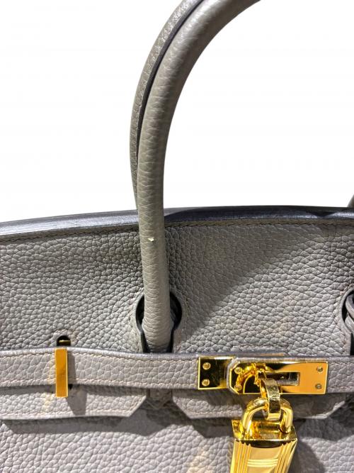 HERMES（エルメス）HERMES (エルメス) Birkin 25 バーキン 25/トゴ/Y刻印：2020年製造/ゴールド金具 グレー系 サイズ:25の古着・服飾アイテム