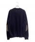 Martin Margiela14 (マルタンマルジェラ14) エルボーパッチ ニット ネイビー サイズ:L：22000円