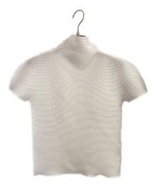 me ISSEY MIYAKE（ミーイッセイ ミヤケ）の古着「プリーツブラウス」｜ホワイト