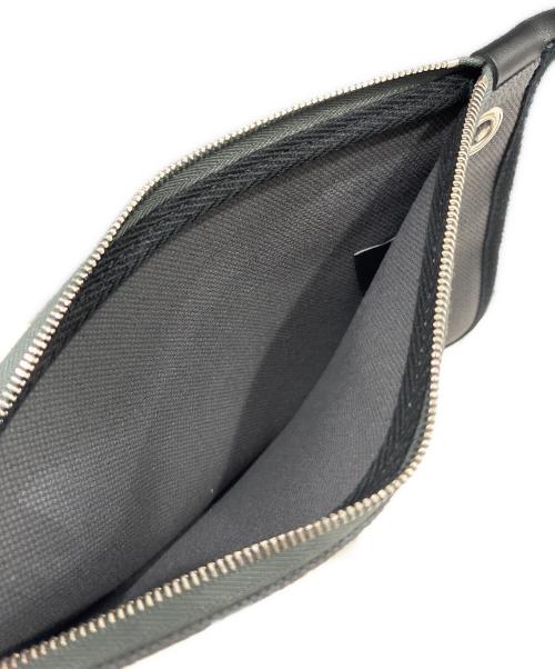HERMES（エルメス）HERMES (エルメス) エールバッグジップPM/Herbag Zip PM/2wayバッグ グレー×ブラック サイズ:PMの古着・服飾アイテム